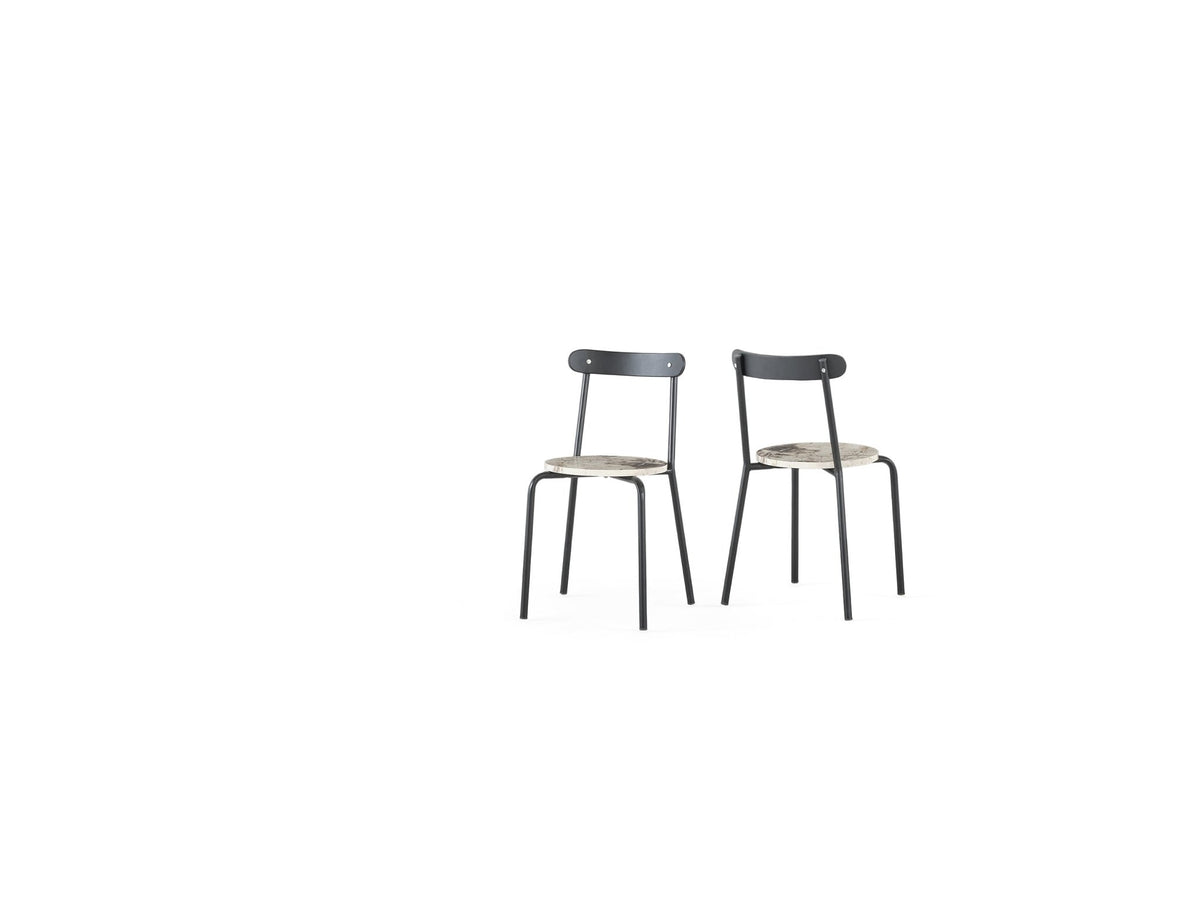 Cool Fixed Table Set - White