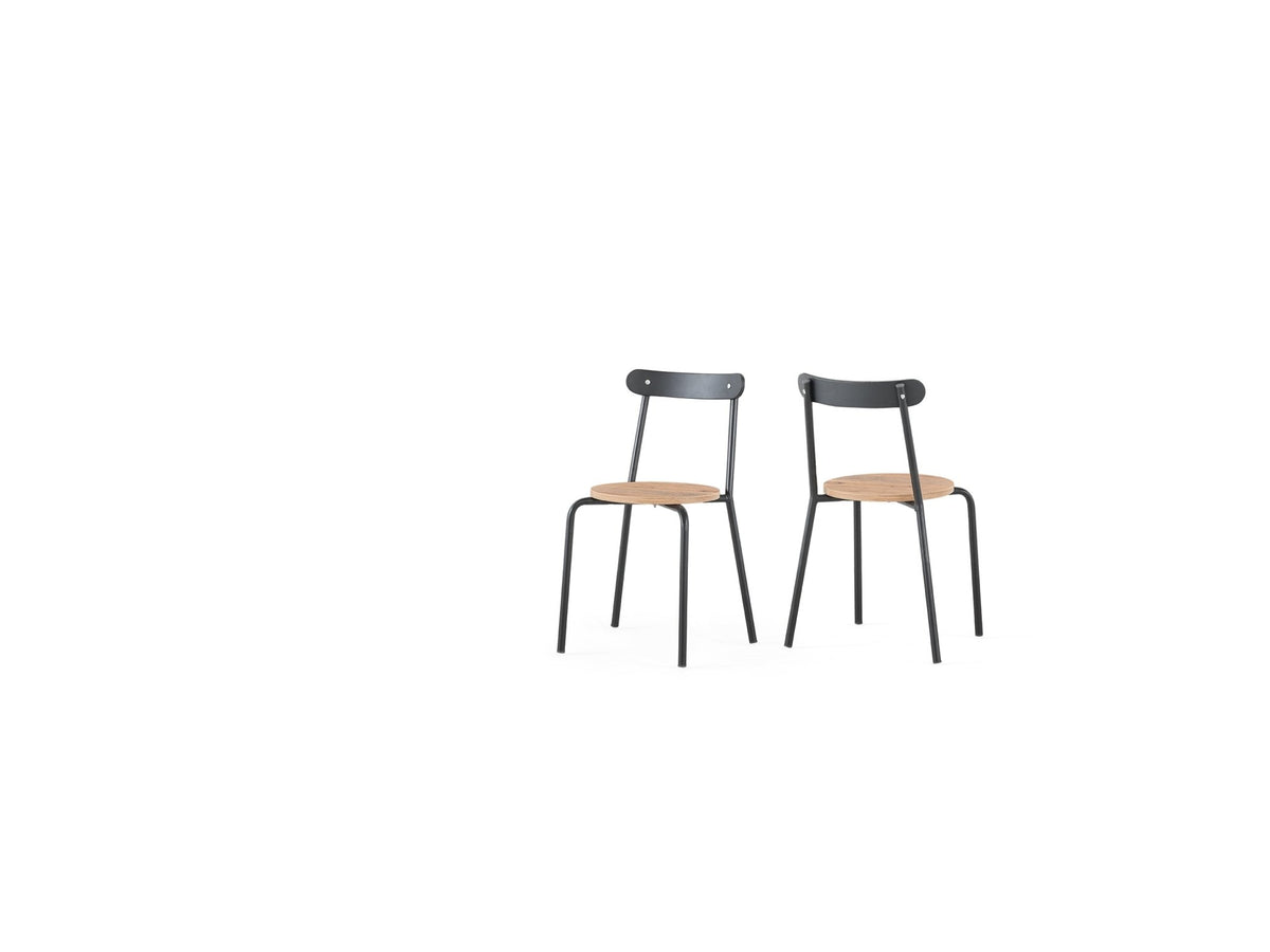 Cool Fixed Table Set - Oak