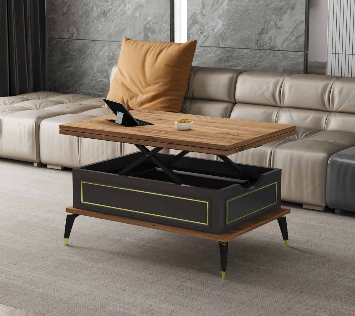 Magic Menta Extendable Coffee & Dining Table 6 in 1    