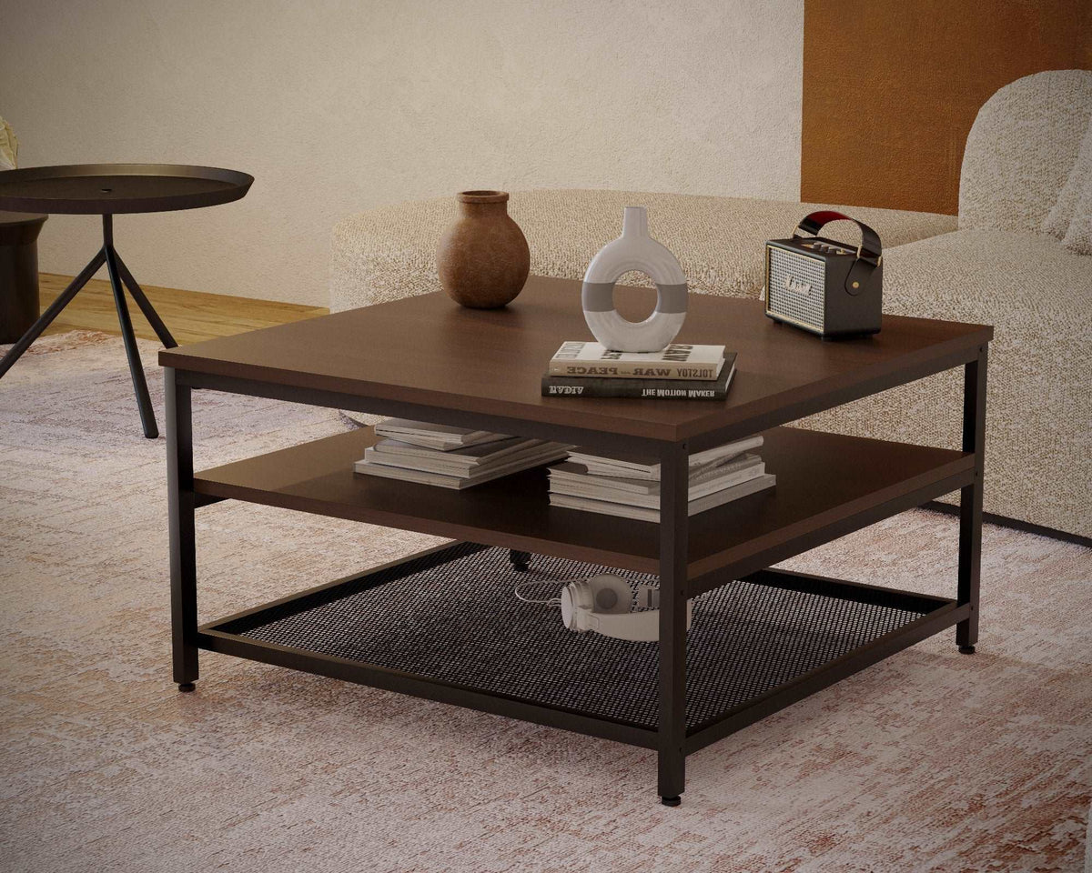 Zenith Industrial Design Coffee Table for Living Room    